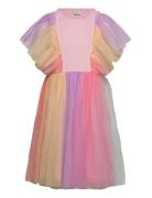 Dress Mesh Rainbow Dresses & Skirts Dresses Partydresses Multi/pattern...