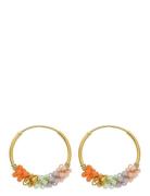 Sanne Earrings Accessories Jewellery Earrings Hoops Multi/patterned Nu...