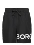 Borg Swim Shorts Badshorts Black Björn Borg