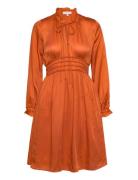 Billie Dress Kort Klänning Orange Love Lolita
