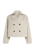 Db Co Peacoat Trench Coat Rock Cream Tommy Hilfiger