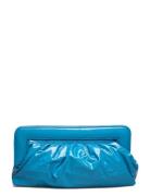 Veldagz Midi Patent Clutch Bags Clutches Blue Gestuz