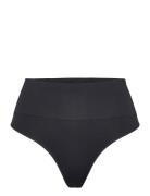 Ecocare Seamless Shaping Thong Stringtrosa Underkläder Black Spanx