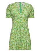 La Belle Mini Dress Kort Klänning Green Faithfull The Brand