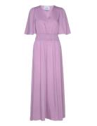 Megara Maxi Dress Maxiklänning Festklänning Purple Minus