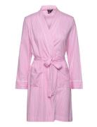 Lrl Kimono Wrap Robe Morgonrock Pink Lauren Ralph Lauren Homewear