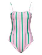 Kenya Swimsuit Baddräkt Badkläder Pink Hosbjerg