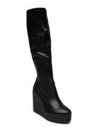 Justly Boot Höga Stövlar Black Steve Madden