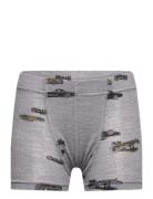Nmmwang Wool Needle Boxer Shorts Xxiii Underkläder Grey Name It