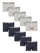 10-Pack Underwear - Gots/Vegan Boxerkalsonger Black Knowledge Cotton A...