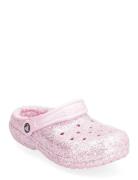 Classic Lined Glitter Clog K Shoes Clogs Pink Crocs