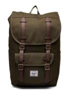 Herschel Little America Mid Backpack Ryggsäck Väska Khaki Green Hersch...