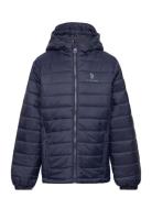 U.S. Polo Assn. Uspa Hooded Quilted Jacket Blå