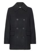 Perryiw Sailor Coat Outerwear Coats Winter Coats Black InWear