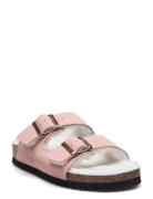 Sl Josephine Suede Dusty Pink Slippers Tofflor Pink Scholl
