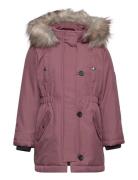 Kogiris Fur Parka Otw Noos Parka Jacka Purple Kids Only