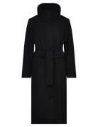 Perryiw Funnel Coat Outerwear Coats Winter Coats Black InWear