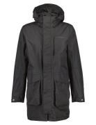 Andreas Usx Parka Parka Jacka Black Didriksons