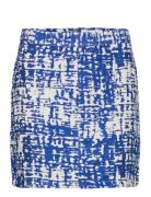 Aqua Short Skirt Kort Kjol Blue Lollys Laundry