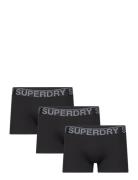 Superdry Trunk Triple Pack Svart