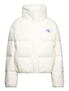 Calvin Klein Jeans Down Soft Touch Label Puffer Vit