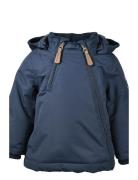 Nylon Baby Jacket - Solid Fodrad Jacka Blue Mikk-line
