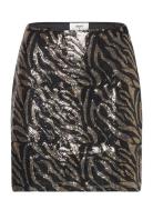 Objpernille Lisa Mini Skirt 130 Div Kort Kjol Black Object