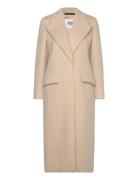 Jodie Coat Outerwear Coats Winter Coats Beige Twist & Tango