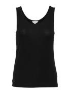 Bamboo - Basic Tank Top Top Black Lady Avenue