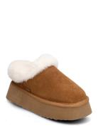 Chaplin Slide Slippers Tofflor Brown Steve Madden