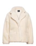 Jacket Ciara Pile Outerwear Faux Fur Beige Lindex