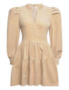 Creative Collective Isabella Corduroy Dress Beige