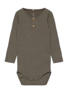 Name It Nbmkab Ls Body Noos Khaki Green
