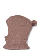 Wheat Knitted Balaclava Pomi Rosa