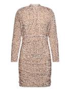 Vero Moda Vmbella Ls Short Dress Jrs Beige