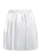 Koghailey Pleated Skirt Jrs Dresses & Skirts Skirts Short Skirts Silve...