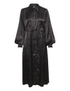 Cuhudson Long Dress Maxiklänning Festklänning Black Culture