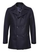 Armor Lux Pea Coat "Kermoor" Marinblå