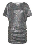 Zendaya Dress Kort Klänning Silver Ba&sh