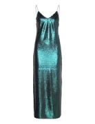 Nicoline Dress 15035 Maxiklänning Festklänning Blue Samsøe Samsøe