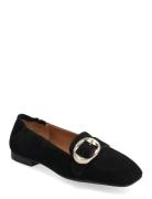 Ballerina Loafers Låga Skor Black Billi Bi