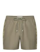 Medium Drawstring Badshorts Khaki Green Calvin Klein