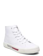 Tommy Jeans Mc Wmns Höga Sneakers White Tommy Hilfiger