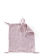 Kid's Concept Comfort Blanket Dino Linen Pink Neo Rosa