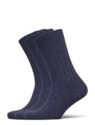 Supreme Sock 3-Pack Underwear Socks Regular Socks Blue Amanda Christen...