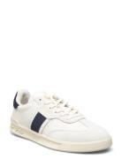 Polo Ralph Lauren Heritage Aera Leather-Suede Sneaker Vit