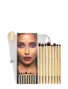 Deluxe Eye Brush Set - 8 Pcs Makeup-penslar Smink Nude SWATI Cosmetics
