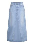 De-Pago Skirt Lång Kjol Blue Diesel