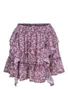 Nala Skirt Kort Kjol Purple Once Untold