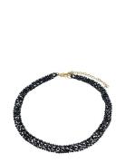 Miranda Choker Necklace Black Accessories Jewellery Necklaces Chain Ne...